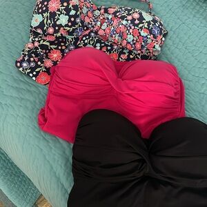 3-Anne Cole Tankini Top Trio